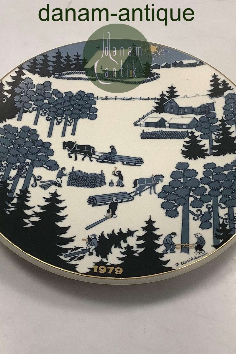 アラビア フィンランド クリスマス・プレート 1979