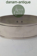 W&S Sørensen Silber Doppelt geriffelter Serviettenring