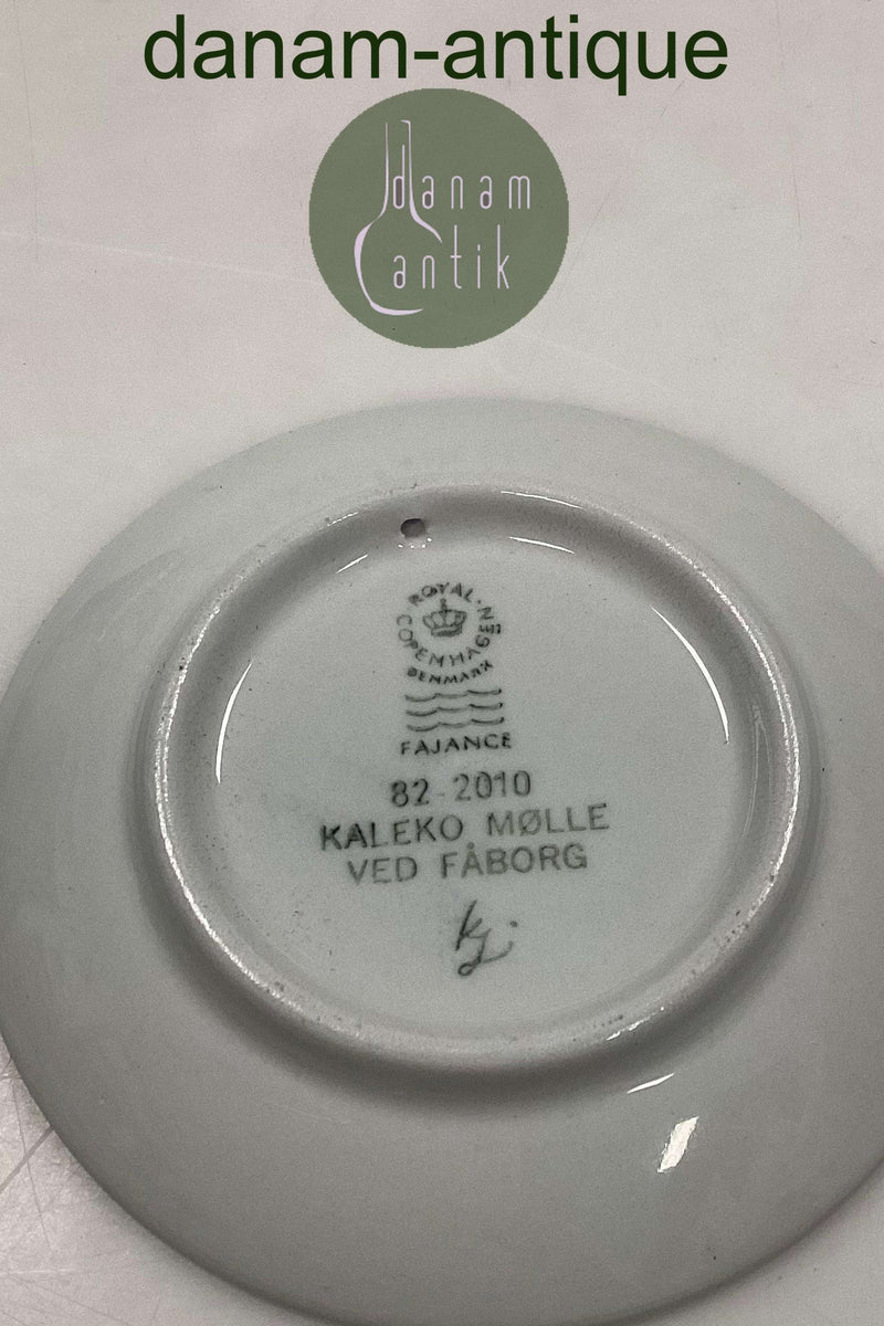 Royal Copenhagen 2010 Plaquette No 82 Kaleko Mill, Fåborg