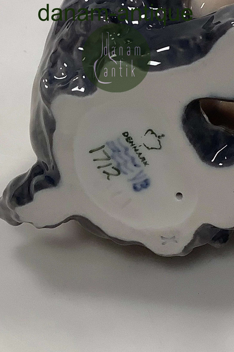 Royal Copenhagen Figur Faun med Slange No 1812