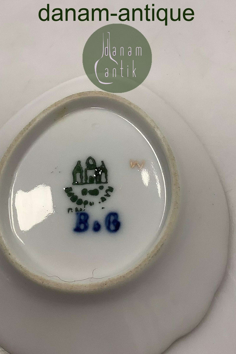 Bing and Grondahl Offenbach 1 / Herregaard 鱼子酱碗 / 200 号黄油碗