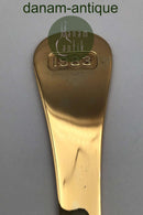 Georg Jensen Årskniv 1983 Forgyldt Sterling Sølv med emalje