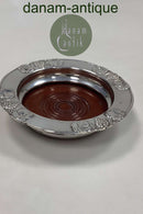 Dansk Sølvplet / Træ Flaskebakke