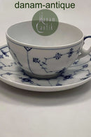 Royal Copenhagen Musselmalet Riflet Thekop / Kontorkop No 75