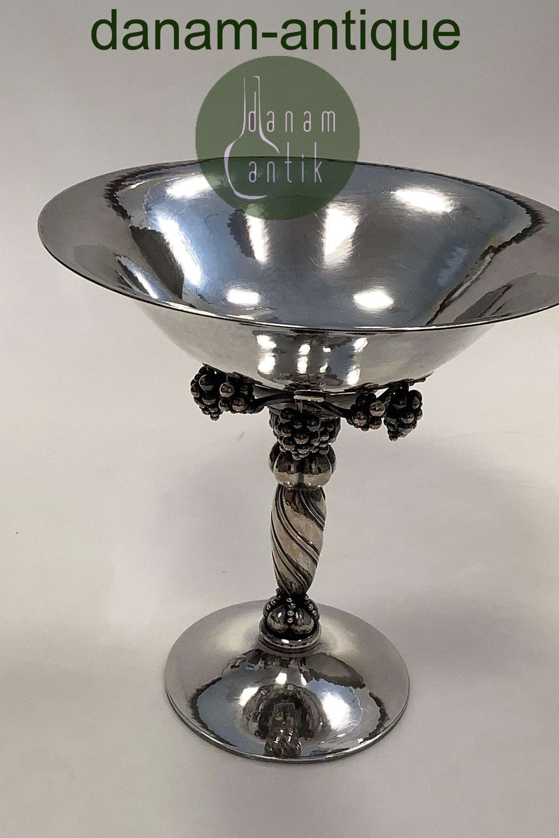 Georg Jensen Sterling Silber Traubenschale Nr. 263B