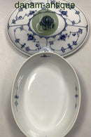 Royal Copenhagen Blue Fluted Plain Oval Tureen No. 283