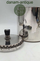 Georg Jensen Sterling Sølv Stor Kiksespand / Lågdåse No. 530