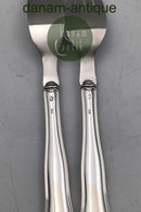 Cohr Sølv/Stål Dobbeltriflet Fiskebestik Sæt (16 dele)