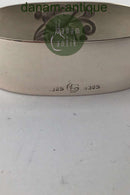 Dänischer Silber Serviettenring (Blattmotiv)