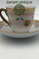 Royal Copenhagen Flora Danica Kaffeetasse und Untertasse Nr. 20/3597.