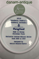 Porsgrund Norway Juleplatte 2010