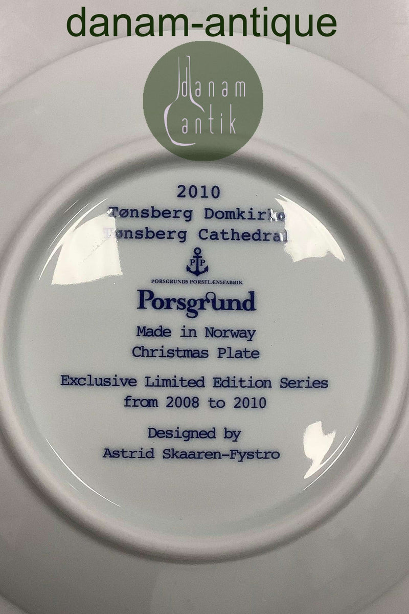 Porsgrund Norway Juleplatte 2010