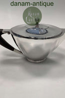 Georg Jensen Sterling Silber Art Deco Teekanne von Johan Rohde Nr. 529 A