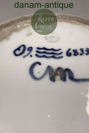 Royal Copenhagen Art Nouveau Unika Vase af Carl Mortensen med Sommerfugle fra 1898 No 6833