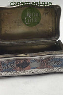 Sterling? Sølv Snustobak-æske