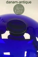 Royal Copenhagen / Holmegaard Große runde blaue Schale