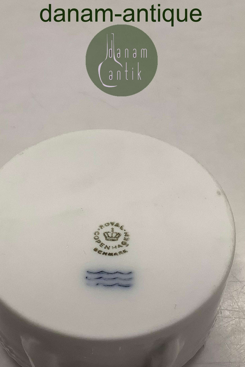 Royal Copenhagen White Flora Danica Sugar Bowl without Lid No 3502