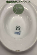 Royal Copenhagen Hvid Flora Danica Perlestel Sovseskål No 3556