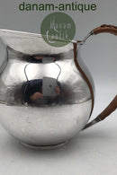 Franz Hingelberg Sterling Sølv Kande med flet af Svend Weihrauch