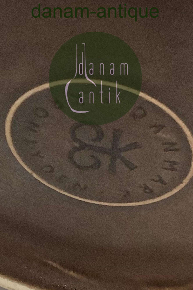 Stor Jens Quistgaard Stentøj for Kronjyden / Bing og Grøndahl Azur Umbra Thekande