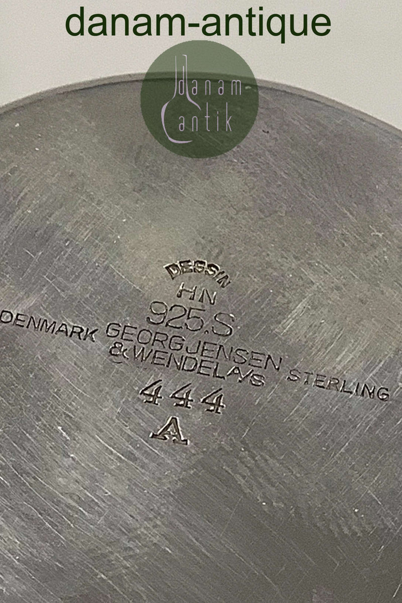 Georg Jensen Sterling Sølv Barnekop No 444 A Harald Nielsen