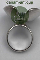 Georg Jensen Sterling Sølv Ring No. 206 Hæmatit