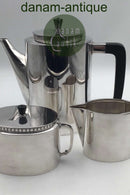 Hans Hansen Sterling Sølv Kaffesæt No 358 af Karl Gustav Hansen