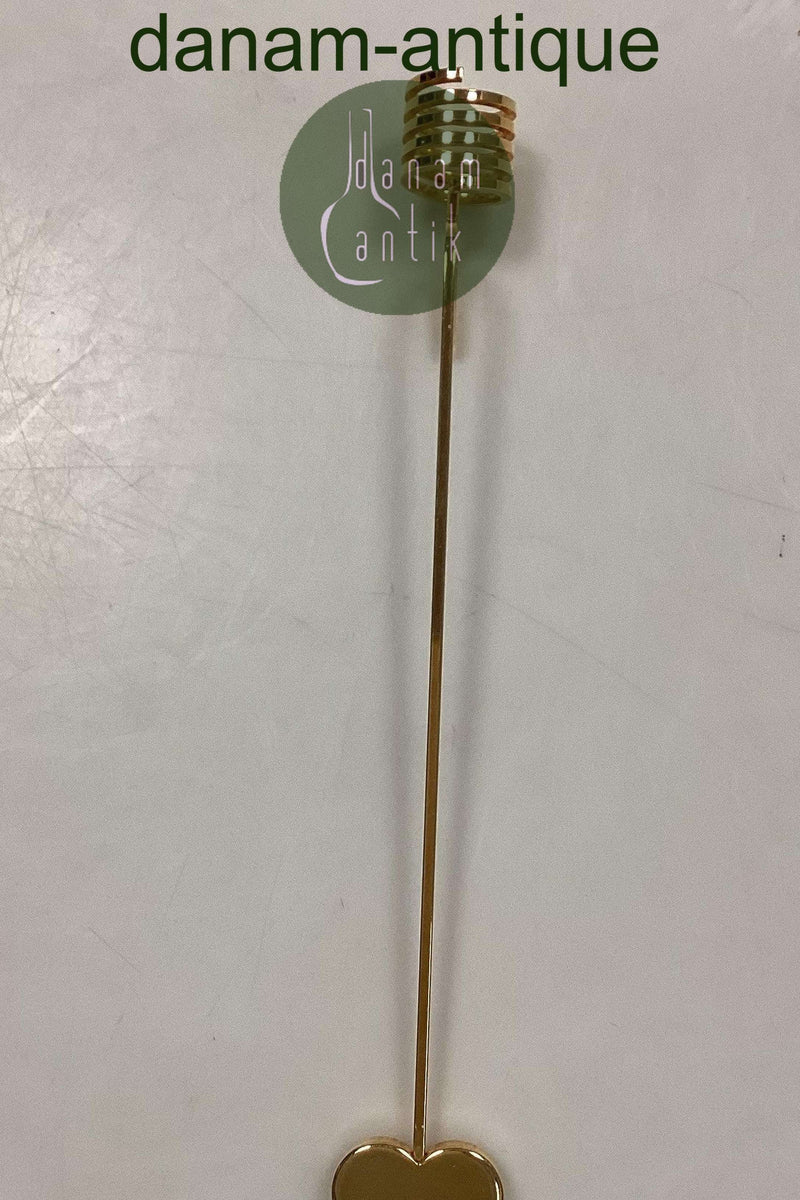 Georg Jensen Golden Christmas Lyseholder - Hjerte 1990