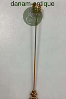 Georg Jensen Golden Christmas Lyseholder - Snemand 1999