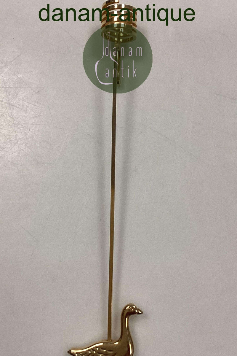 Georg Jensen Golden Christmas Lyseholder - Gås 1998