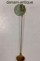 Georg Jensen Golden Christmas Lyseholder - Julehjerte 1997