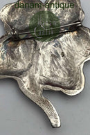 Knud Woldemarsen Brøndum Sterling Sølv Blomster Broche