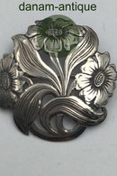 F. Matzen Sølv Blomster Broche