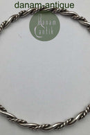 Randers Sølvvarefabrik Sterling Sølv Snoet Armring