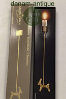 Georg Jensen Golden Christmas Lyseholder - Julebuk 1993