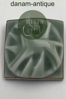 Royal Copenhagen / Dragsted  Porcelæn / Sterling Sølv Jais Nielsen Broche