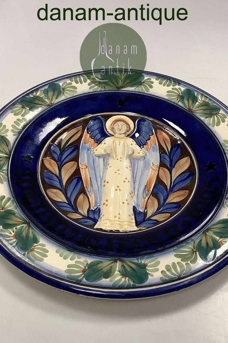 Aluminia Stor Juleplatte fra 1925 Weihnachten