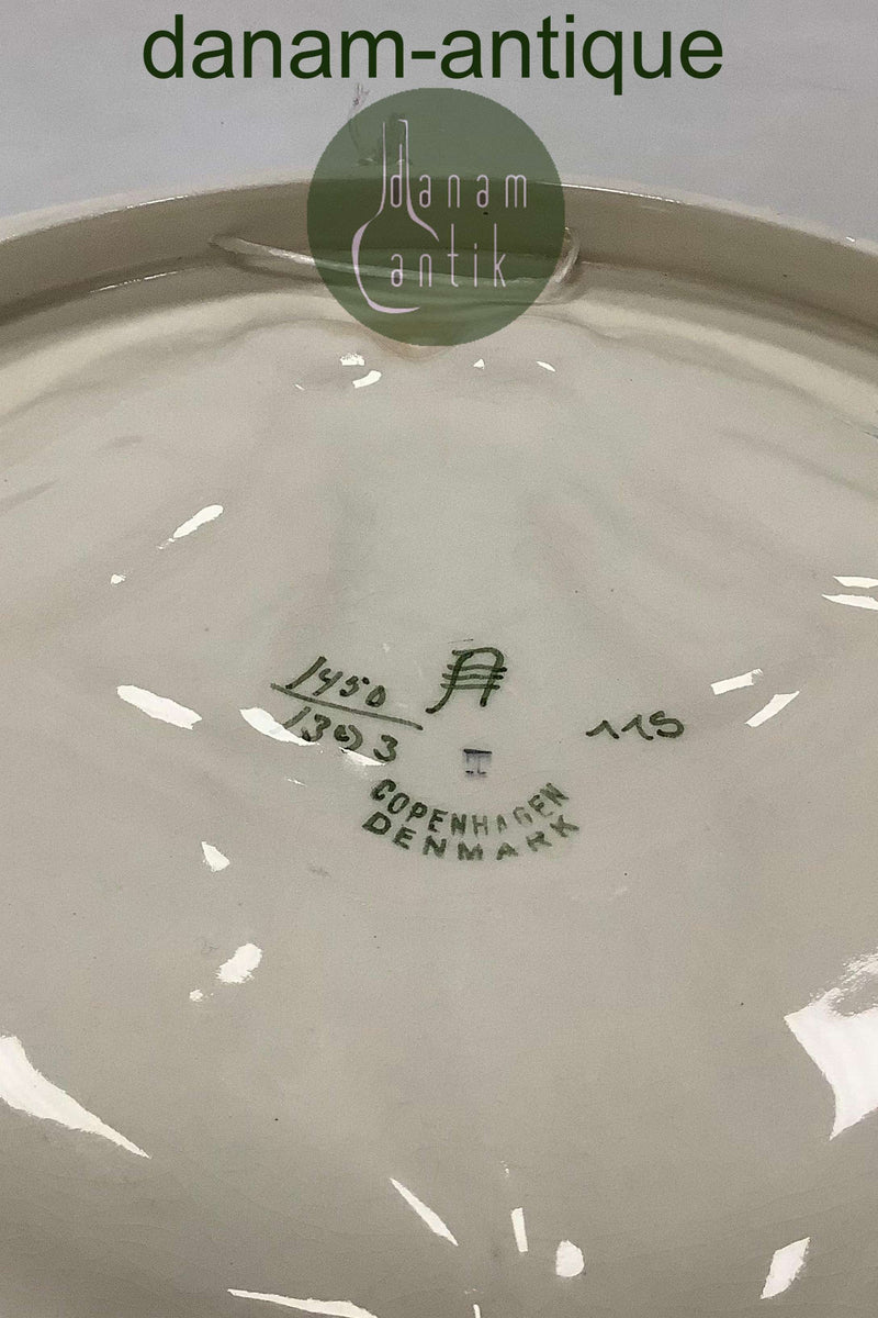 Aluminia Stor Juleplatte fra 1929 Weihnachten