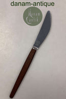 Raadvad Spisekniv med grillskær i Stål og Palisander