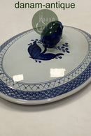 Royal Copenhagen Blå Tranquebar låg til Ovalt lågfad No 921