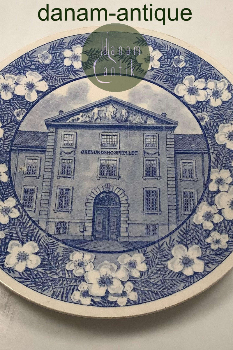 Aluminia Juleplatte Glædelig Jul Øresundshospitalet