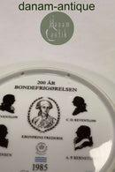 Royal Copenhagen Platte 200 år Bondefrigørelsen
