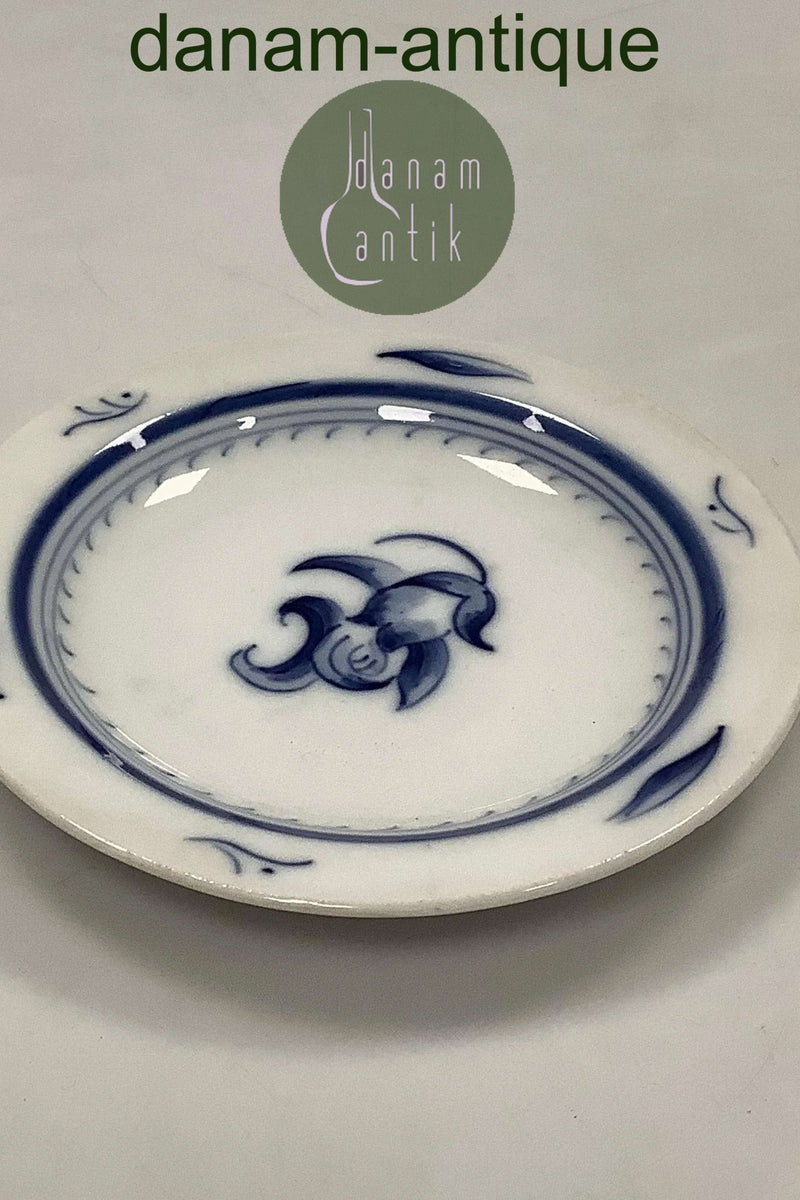 Bing og Grøndahl Jubilæumsstel / Blå Nellike Lille Tallerken