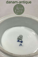 Bing og Grøndahl Jubilæumsstel / Blå Nellike Skål på Fod