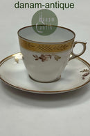 Royal Copenhagen Guldkurv Kaffekop og Underkop No 9069