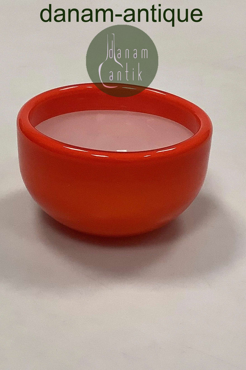 Holmegaard Palet / Carnaby Orange Glas Skål