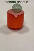 Holmegaard Palet / Carnaby Orange Glas Flødekande