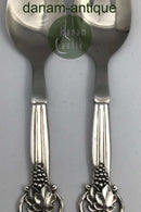 Cohr, Sølv / Stål "Drue" Salatsæt, Lille