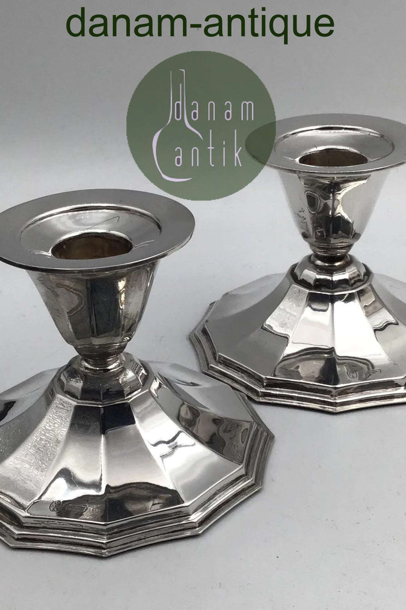 Cohr Sølv Lysestager (2)