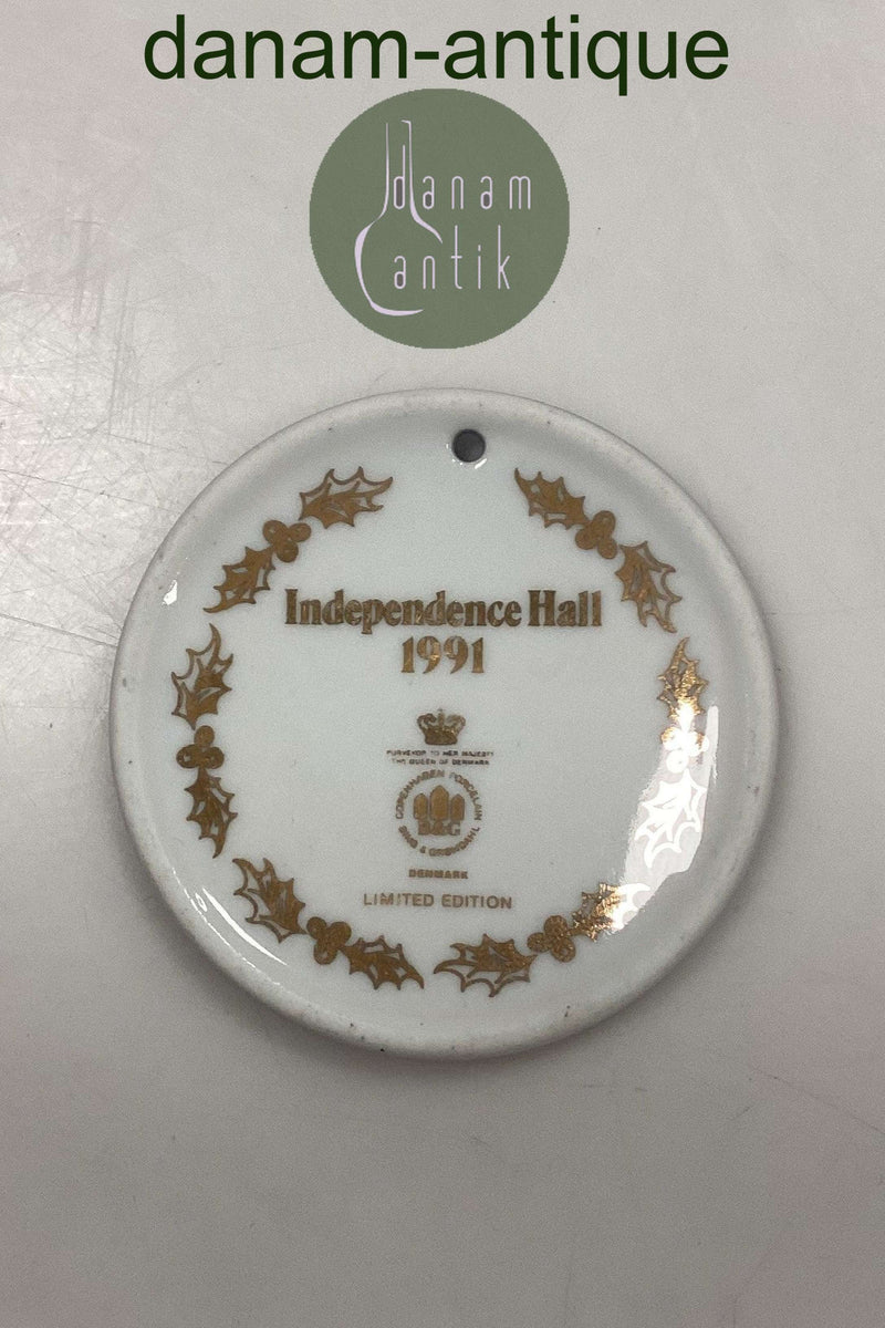 Bing og Grøndahl Christmas in America Ornament 1991